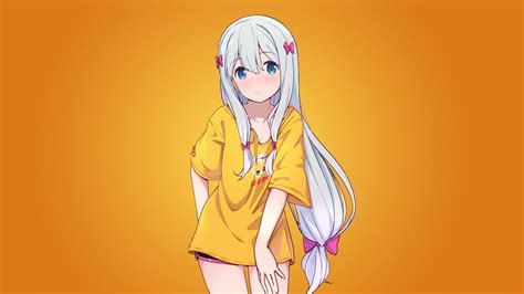 Yellow Anime Girl Wallpapers Wallpaper Cave