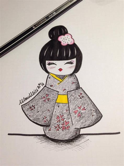 Chibi Kimono Girl By Mewmisi On Deviantart