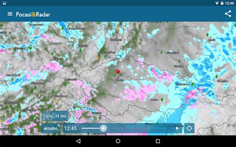Aplikace zobrazuje měřená data (radarové odrazy, . Počasí & Radar - Aplikace pro Android ve službě Google Play