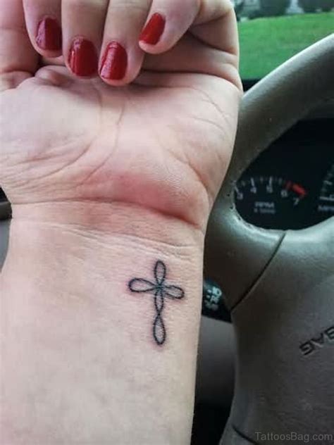 60 Phenomenal Cross Tattoos On Wrist