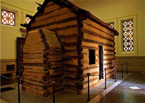 Abraham lincoln was born in a log cabin. U.S. Presidents Born in Log Cabins