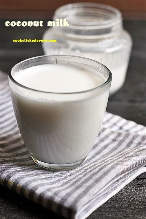 How To Make Coconut Milk Recipe With Fresh Coconut