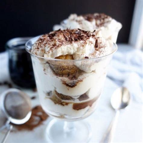 Chocolate lady finger dessertvintage recipe project. Quick and Easy Tiramisu. Layers of delicate lady fingers rich mascarpone cheese and the sweet ...