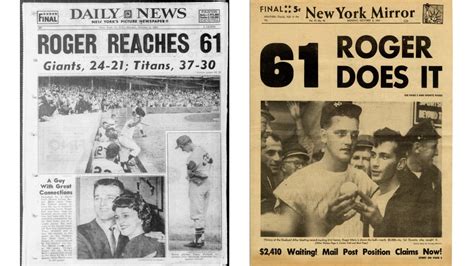 Roger Maris Biography Home Run Record Stats And Facts