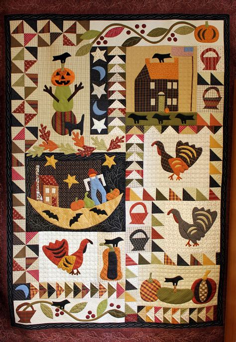 Pin by Ozarks Creative Notions on 4 APPLIQUE PATCH divers | Fall quilts ...