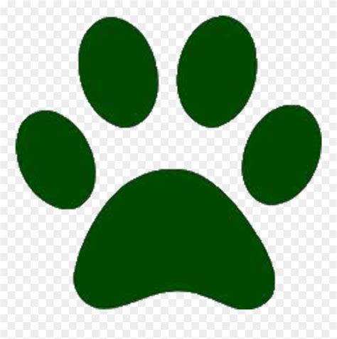 Green Paw Print Clip Art 10 Free Cliparts Download