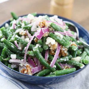 Green Bean Salad With Feta Aggie S Kitchen