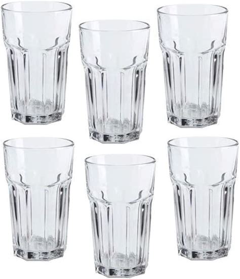 Ikea Pokal Glasses 12 Oz Tumbler Set Of 6 Buy Online At Best Price