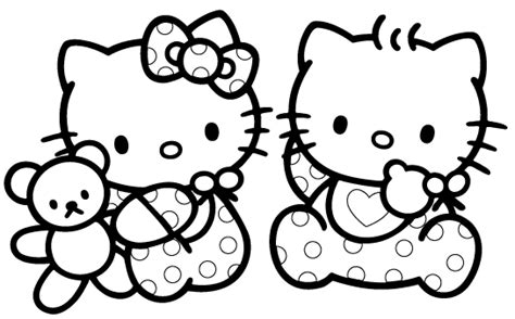 Coloring Pages of Kitty And Friends To Color - Coloring Pages