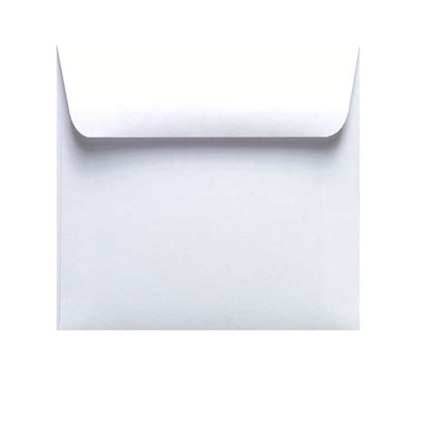Pure Smooth White Envelope 120x120mm Square Envelope World