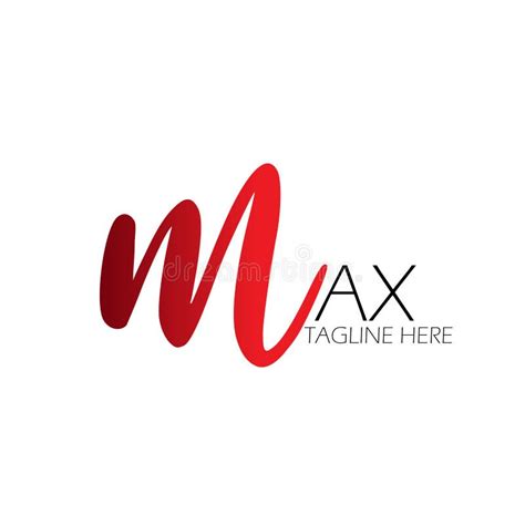 Max Logo Letter Stock Illustrations 99 Max Logo Letter Stock