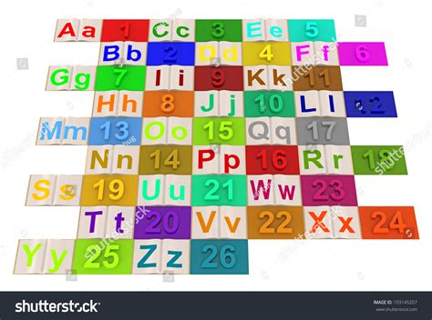 Numbered Letters Photos Cantik