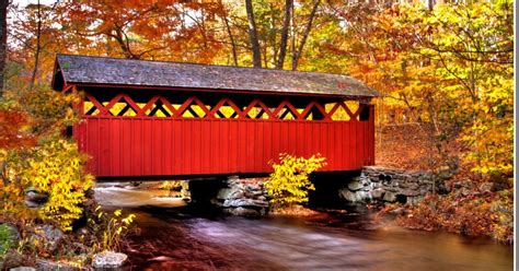 7 Best Covered Bridges In Connecticut To Explore During Fall