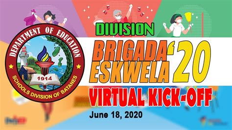 2020 Division Brigada Eskwela Virtual Kick Off Youtube