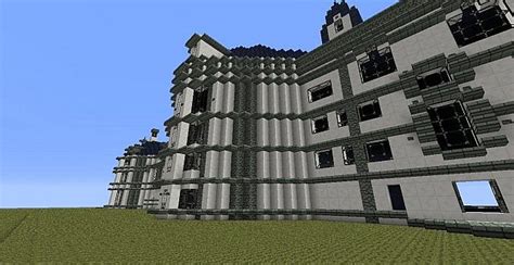 Server Spawn Castle Design Minecraft Project