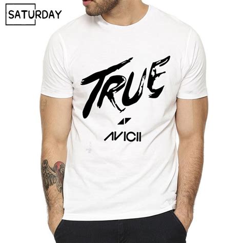 Mens Fashion Dj Avicii T Shirt Rip Avicii Print T Shirt