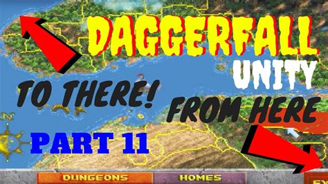 Daggerfall Unity Walk Across The Map Part 11 How Big Is The Map