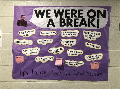 Break Poster Ra Bulletin Boards Teacher Boards Ra Ideas
