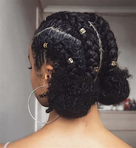 10 Of The Best Braided Space Bun Hairstyles 2023 Trends