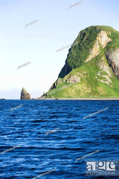 Sankin Island In Ikatan Bay In False Pass Also Known As Isanotski