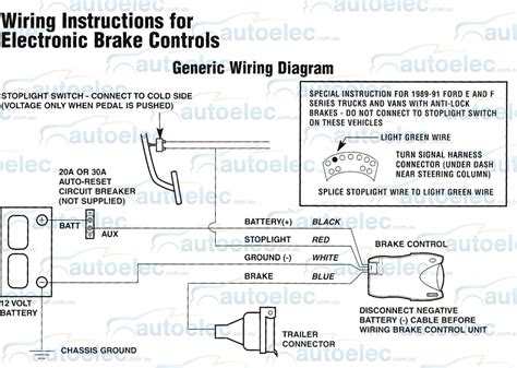 Tekonsha Brake Controller Wiring Diagram True Story