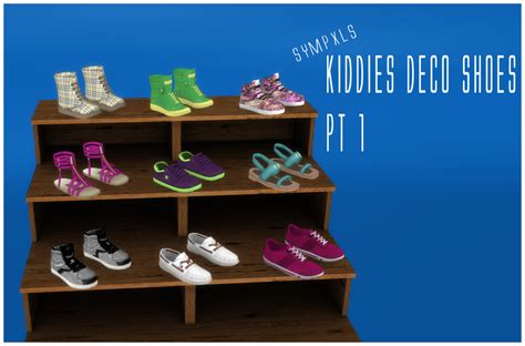 Sims 4 Ccs The Best Decorative Kids Shoes By Sympxls