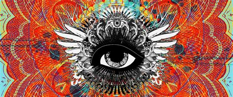 Eyes Illuminati Abstract Artwork 2560x1080 Wallpaper Wallhavencc