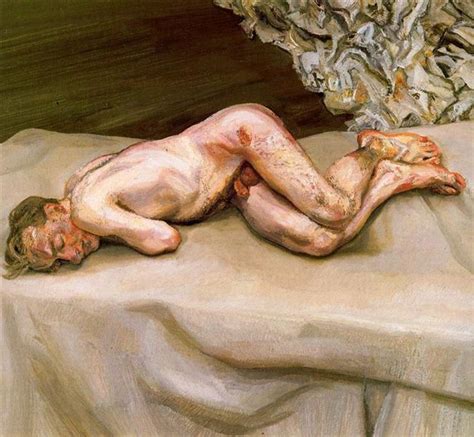 Naked Man On A Bed Lucian Freud WikiArt Org