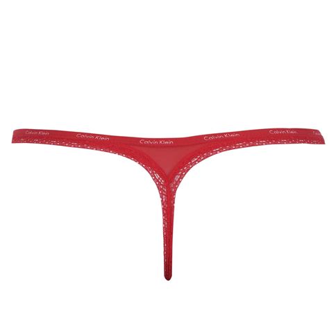 Calvin Klein Lace Thong Ladies Underwear Usc