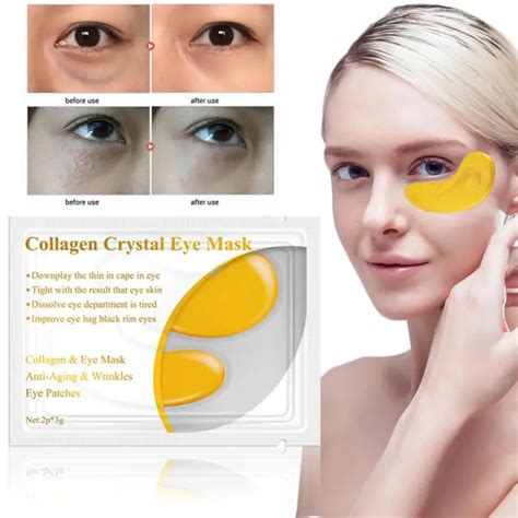 Lanbena 24k Gold Eye Mask Collagen Eye Patches Dark Circle Puffiness