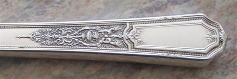 My particular pattern is called scotia. Silverplate Patterns - ANCESTRAL 1924 by 1847 Rogers Bros.