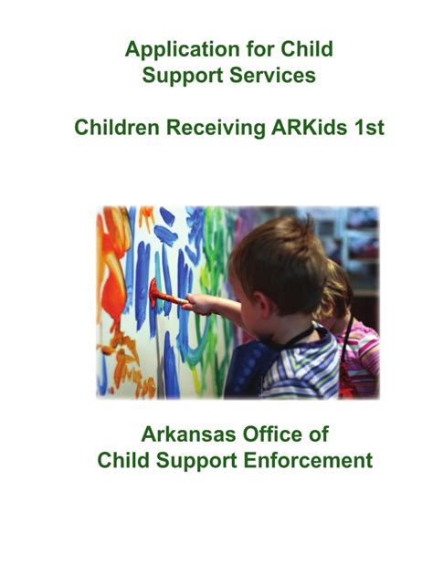 Arkansas Child Support Forms Fill Out And Sign Printable Pdf Template