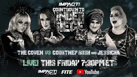 knockouts world tag team title match added to impact wrestling under siege pre show