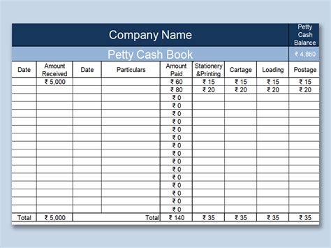 22+ Cash Book Template Excel - Sample Templates