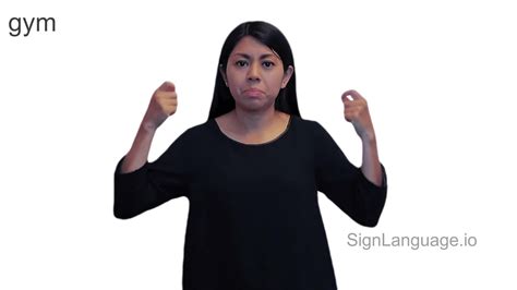 Gym In ASL Example 4 American Sign Language