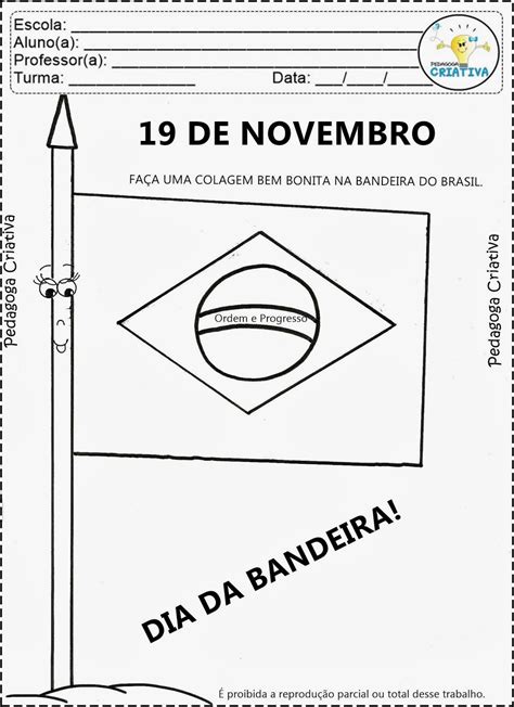 Atividade Para Imprimir Dia Da Bandeira