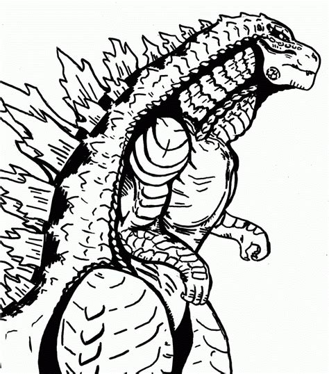Shin Godzilla Coloring Pages - Coloring Home