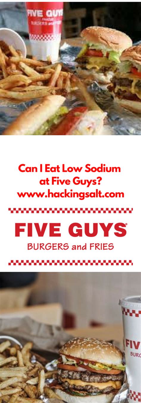 Fruit cocktail (½ cup) (0 mg). Can I eat low sodium at Five Guys- A guide to the foods ...