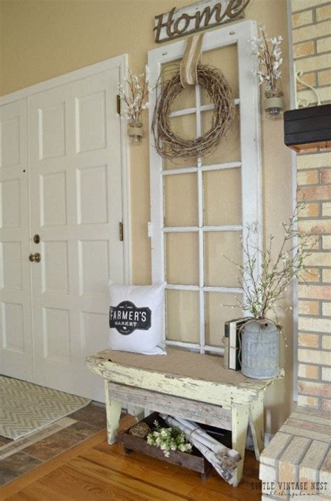 10 Best Rustic Entryway Ideas Mommy Thrives In 2020 Old Door Decor