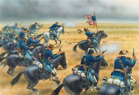 The 7th Cavalrys Charge At Bear Paw Mountain September 30 1877