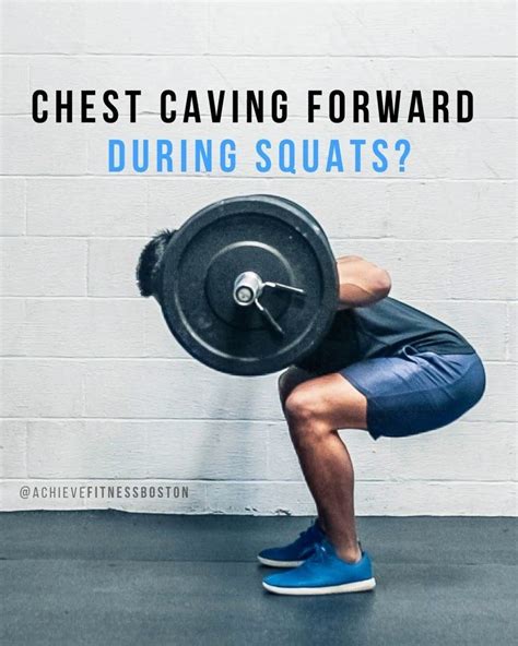 Achieve Fitness On Instagram Chest Caving Forward During Squats