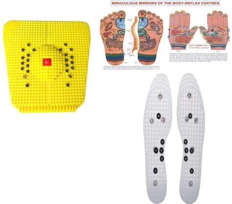 Buy Acupressure Foot Mat With Acupressure Chart Acupressure Shoe Sole Online From Shopclues