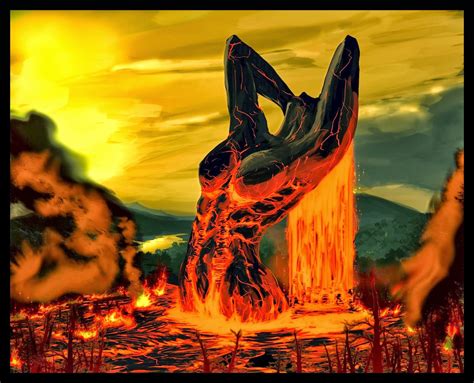 Dragonsfaerieselvesandtheunseen The Goddess Pele Of The Volcano In