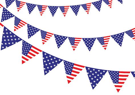 Best Patriotic Bunting Illustrations Royalty Free Vector Graphics