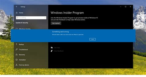 Fix Unable To Join Windows Insider Program In Windows 10 Technoresult