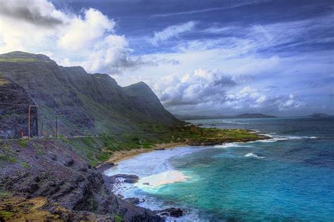 Hdr Of Makapuu Beach Park Oahu Hawaii Oahu Hawaiian Islands Hawaii