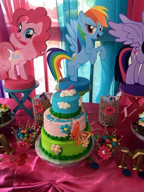 Birthday Party Ideas Photo 2 Of 4 My Little Pony Birthday My