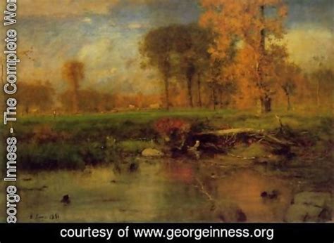 George Inness Spirit Of Autumn Painting Reproduction