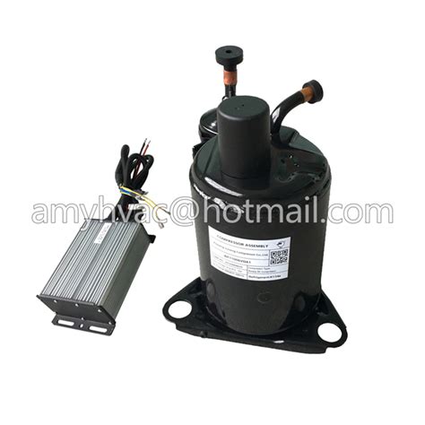R134a 1kw 12v Dc Air Conditioner Compressor For Truck Cabin Zhejiang