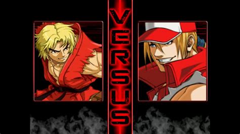 Mugen Ken Masters Vs Terry Bogard Youtube